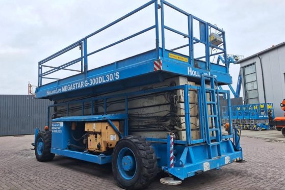 Holland Lift Megastar G-300DL30/S Diesel, 4x4x4 Drive, 33.5m Wo Holland lift Megastar G-300DL30/S Diesel, 4x4x4 Drive, 33....