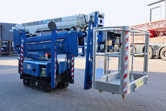 Ruthmann BLUELIFT SA18HD As-Is, Gasoline / 220V, 18m Workin Ruthmann BLUELIFT SA18HD As-Is, Gasoline / 220V, 18m Workin 20...