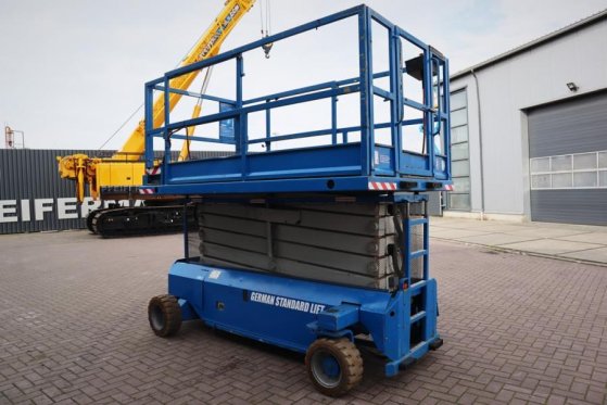 GSL S131 E16 As-Is, Electric, 15.1m Working Height Gsl S131 E16 As-Is, Electric, 15.1m Working Height 2000 2 Scissor Lifts...