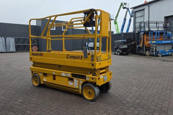 Haulotte Compact 8 As-Is, Electric, 8m Working Height, 350k Haulotte Compact 8 As-Is, Electric, 8m Working Height, 350k 20...