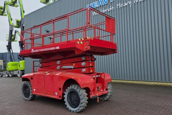 PB Lifttechnik S151-19E 4x4 Electric, 4x4 Drive, 15m Working Heig PB Lifttechnik S151-19E 4x4 Electric, 4x4 Drive, 15m Wor...