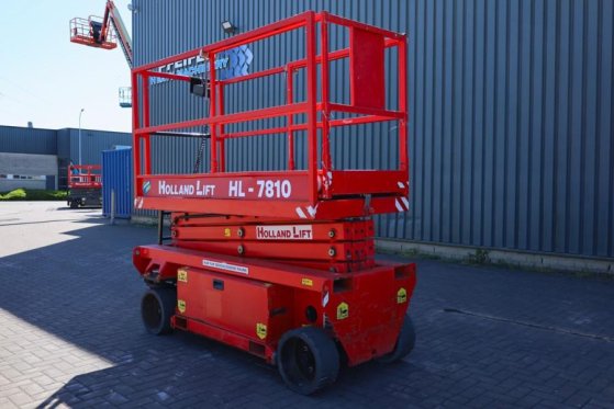 Holland Lift Ecostar HL-7810 Electric, 10m Working Height, 450k Holland lift Ecostar HL-7810 Electric, 10m Working Height,...