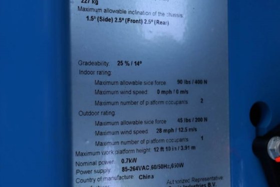 Genie GS1330M Valid inspection, *Guarantee! All-Electric GS1330M Valid inspection, *Guarantee! All-Electric 2021 2 Scissor...