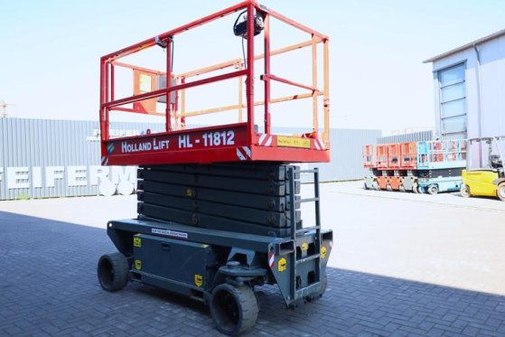 Holland Lift Ecostar HL-11812 Electric, 14m Working Height, 300 Holland lift Ecostar HL-11812 Electric, 14m Working Height...