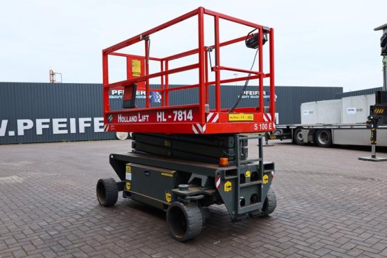 Holland Lift Ecostar HL-7814 Electric, 10m Working Height, 450k Holland lift Ecostar HL-7814 Electric, 10m Working Height,...