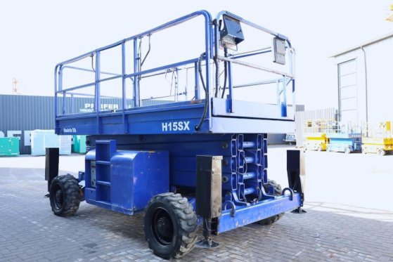 Haulotte H15SX Diesel, 4x4 Drive 15 Working Height, 500kg C Haulotte H15SX Diesel, 4x4 Drive 15 Working Height, 500kg C 20...