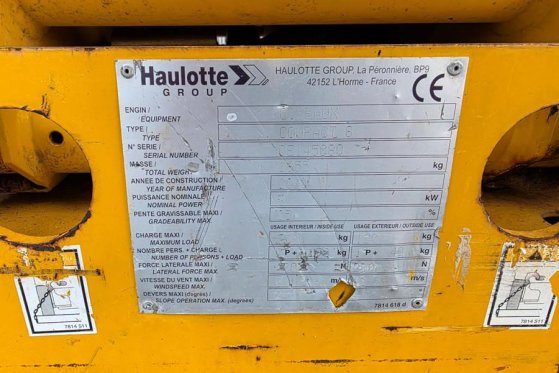 Haulotte Compact 8 Electric, 8.2m Working Height, 350kg Cap Haulotte Compact 8 Electric, 8.2m Working Height, 350kg Cap 20...