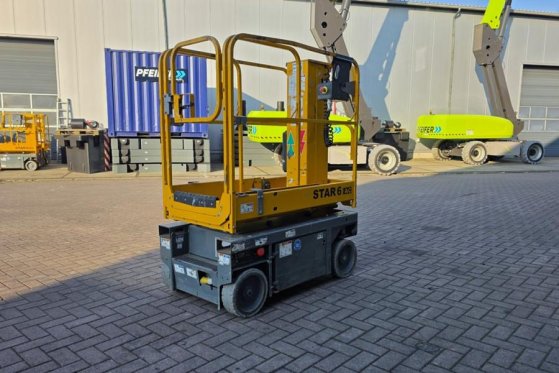 Haulotte Star 6 Electric, Non Marking Tyres, 5.8m Working H Haulotte Star 6 Electric, Non Marking Tyres, 5.8m Working H 20...