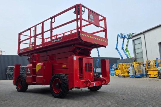 LGMG SR1623D Diesel 4x4 Drive, 18m Working Height, 680 LGMG SR1623D Diesel 4x4 Drive, 18m Working Height, 680 2023 2 Sciss...