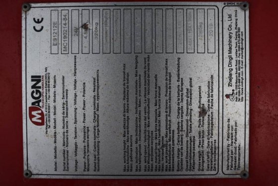 Magni ES1212E Valid inspection, *Guarantee! Electric, 12 MAGNI ES1212E Valid inspection, *Guarantee! Electric, 12 2019 2 S...