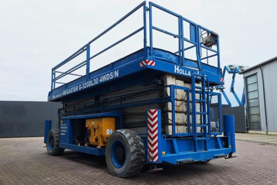 Holland Lift Megastar G320DL30 4WDS/N Diesel, 4x4x4 Drive, 34m Holland lift Megastar G320DL30 4WDS/N Diesel, 4x4x4 Drive, ...