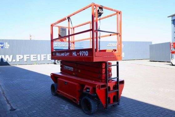 Holland Lift Ecostar HL-9710 Electric, 12m Working Height, 325k Holland lift Ecostar HL-9710 Electric, 12m Working Height,...