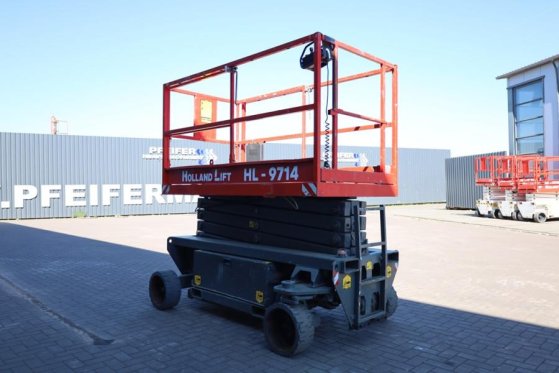 Holland Lift Ecostar HL-9714 Electric, 12m Working Height, 325k Holland lift Ecostar HL-9714 Electric, 12m Working Height,...