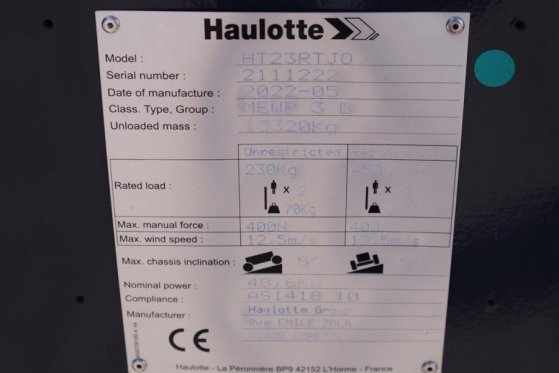 Haulotte HT23RTJ O Valid Inspection, *Guarantee! Diesel, 4x Haulotte HT23RTJ O Valid Inspection, *Guarantee! Diesel, 4x 20...