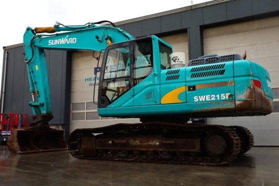 Sunward SWE215F Excl Bucket, Digging depth: 6.440 mm, Digg Sunward SWE215F Excl Bucket, Digging depth: 6.440 mm, Digg 2022...