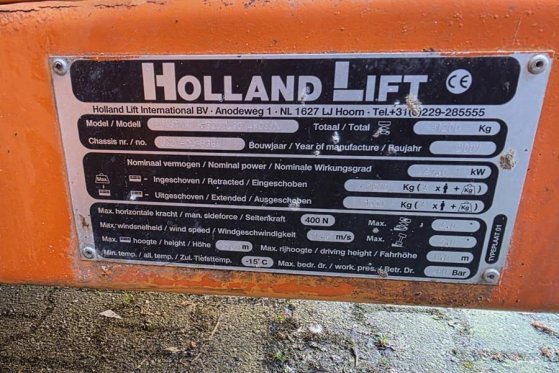 Holland Lift Megastar G320DL30-4WDS/N Diesel, 4x4x4 Drive, 34m Holland lift Megastar G320DL30-4WDS/N Diesel, 4x4x4 Drive, ...
