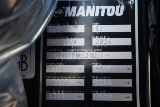 Manitou MT933 EASY 75D ST5 S1 Valid inspection, *Guarantee MT933 EASY 75D ST5 S1 Valid inspection, *Guarantee 2024 2 image 21