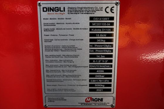 Magni ES1418RT New And Available Directly From Stock, El MAGNI ES1418RT New And Available Directly From Stock, El 2021 2 S...