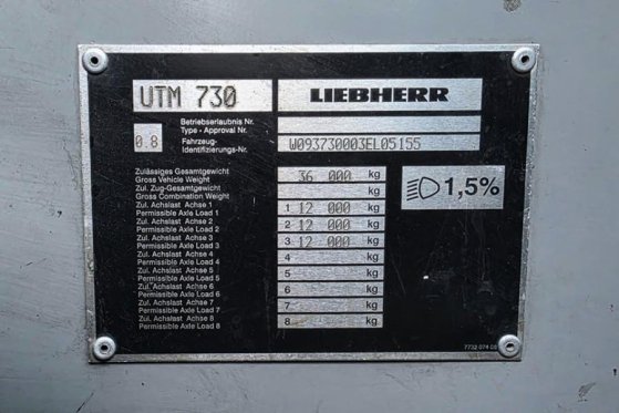 Liebherr LTM1045-1 As-Is, Non working, 6x6x6 Drive, 45t Cap 683 2006 2 Mobile Cranes image 82