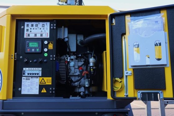 Atlas Copco HiLight H5+ SV2 Max Boom Height 8m, Luminosity Wit HiLight H5+ SV2 Max Boom Height 8m, Luminosity Wit 2020 2 i...
