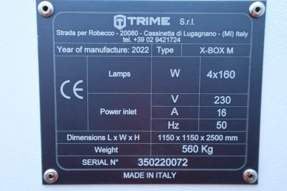 Trime X-BOX M 4x 160W Valid inspection, *Guarantee Trime X-BOX M 4x 160W Valid inspection, *Guarantee 2022 2 image 8