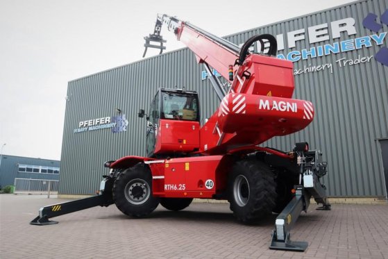 Magni RTH 6.25 Valid inspection, 6t Cap. 25m Boom, Forks MAGNI RTH 6.25 Valid inspection, 6t Cap. 25m Boom, Forks 2022 2 i...