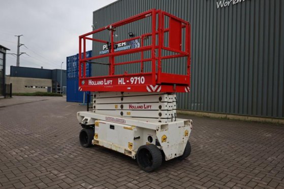 Holland Lift Ecostar HL-9710 Electric, 12m Working Height, 325k Holland lift Ecostar HL-9710 Electric, 12m Working Height,...