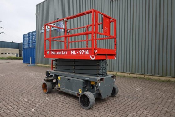 Holland Lift Ecostar HL-9714 Electric, 12m Working Height, 325k Holland lift Ecostar HL-9714 Electric, 12m Working Height,...