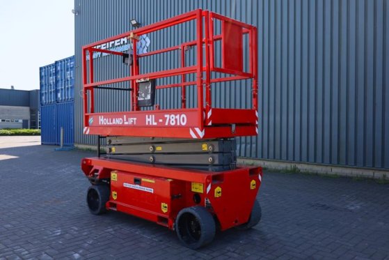 Holland Lift Ecostar HL-7810 Electric, 10m Working Height, 450k Holland lift Ecostar HL-7810 Electric, 10m Working Height,...