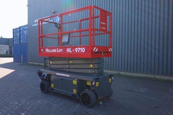Holland Lift Ecostar HL-9710 Electric, 12m Working Height, 325k Holland lift Ecostar HL-9710 Electric, 12m Working Height,...