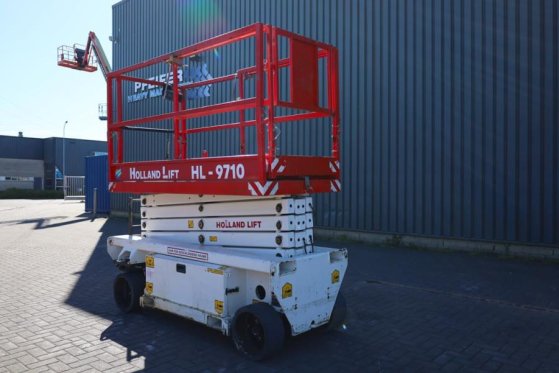 Holland Lift Ecostar HL-9710 Electric, 12m Working Height, 325k Holland lift Ecostar HL-9710 Electric, 12m Working Height,...