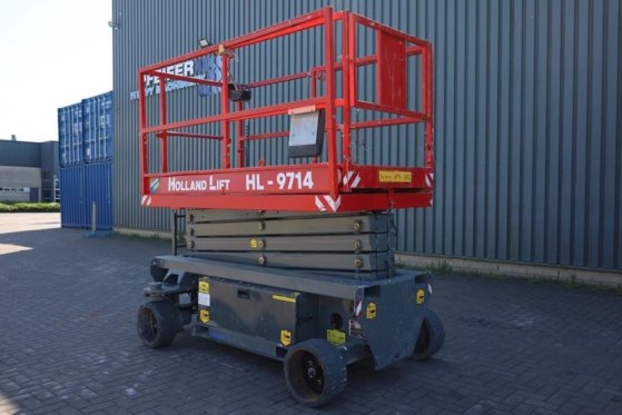 Holland Lift Ecostar HL-9714 Electric, 12m Working Height, 325k Holland lift Ecostar HL-9714 Electric, 12m Working Height,...