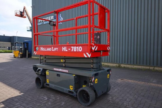 Holland Lift Ecostar HL-7810 Electric, 10m Working Height, 450k Holland lift Ecostar HL-7810 Electric, 10m Working Height,...