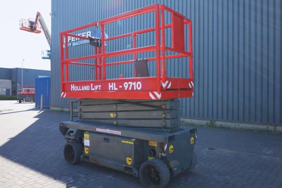 Holland Lift Ecostar HL-9710 Electric, 12m Working Height, 325k Holland lift Ecostar HL-9710 Electric, 12m Working Height,...