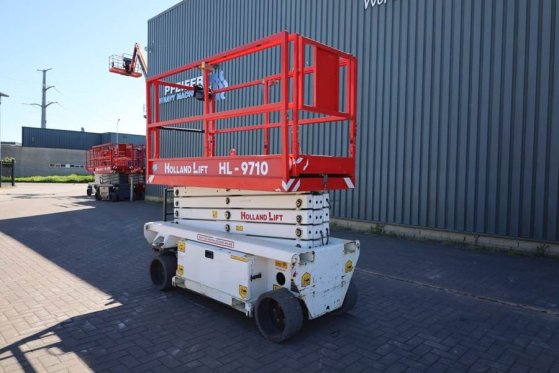 Holland Lift Ecostar HL-9710 Electric, 12m Working Height, 325k Holland lift Ecostar HL-9710 Electric, 12m Working Height,...