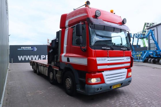 DAF CF85 With HMF 85t/m Crane Dutch Registration, HMF CF85 With HMF 85t/m Crane Dutch Registration, HMF 2007 2 Mobile Cran...