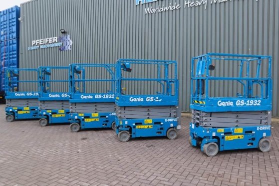 Genie GS1932 E-Drive Several In Stock, 8m Working Height 4842 2022 2 Scissor Lifts image 8