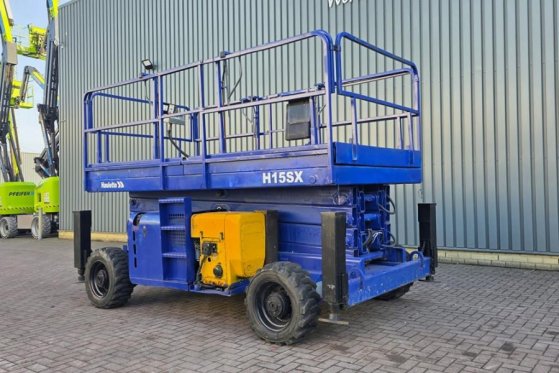 Haulotte H15SX Diesel, 4x4 Drive, 15 Working Height, 500kg Haulotte H15SX Diesel, 4x4 Drive, 15 Working Height, 500kg 2004...