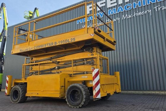 Holland Lift Combistar B-195DL25 4WD/P/N Diesel, 21.5m Working Holland lift Combistar B-195DL25 4WD/P/N Diesel, 21.5m Work...
