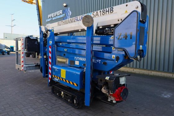 Ruthmann BLUELIFT SA18HD As-Is, Gasoline / 220V, 18m Workin Ruthmann BLUELIFT SA18HD As-Is, Gasoline / 220V, 18m Workin 20...