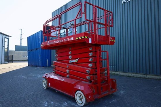 PB LIFT S171-16E Electric, 17.3m Working Height, 400k PB LIFT S171-16E Electric, 17.3m Working Height, 400k 2010 2 Scissor...