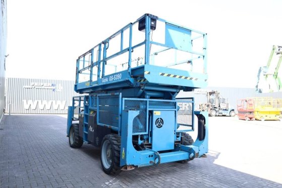 Genie GS5390 Diesel, 4x4 Drive, 18.15m Working Height, 6 GS5390 Diesel, 4x4 Drive, 18.15m Working Height, 6 2014 2 Scissor...