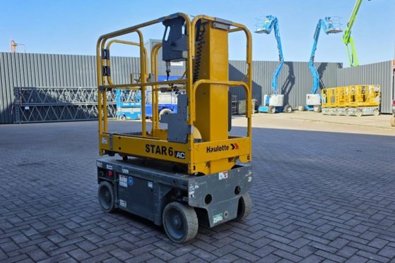 Haulotte Star 6 Electric, Non Marking Tyres, 5.8m Working H Haulotte Star 6 Electric, Non Marking Tyres, 5.8m Working H 20...