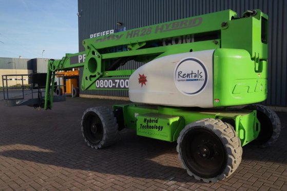 Niftylift HR28 HYBRIDE Hybrid, 4x4 Drive, 28m Working Height Niftylift HR28 HYBRIDE Hybrid, 4x4 Drive, 28m Working Height ...