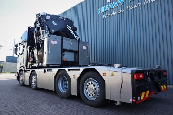 Scania R540 B8X2 With Cormach 110tm Crane Scania 110000-E 8083 2023 2 Mobile Cranes image 53