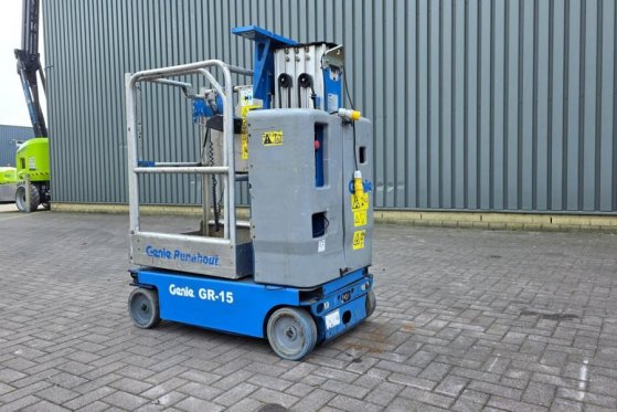 Genie GR15 Electric, 6.5m Working Height, 227kg Capacity GR15 Electric, 6.5m Working Height, 227kg Capacity 2014 2 image 8