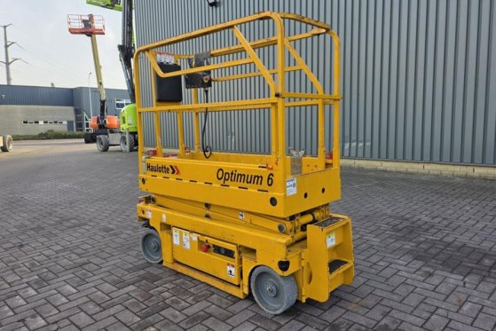 Haulotte Optimum 6 As-Is, Electric, 6.35m Working Height, 2 Haulotte Optimum 6 As-Is, Electric, 6.35m Working Height, 2 20...
