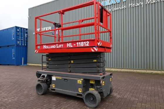 Holland Lift Ecostar HL-11812 Electric, 14m Working Height, 300 Holland lift Ecostar HL-11812 Electric, 14m Working Height...