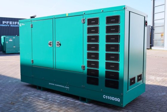 Cummins C110D5Q Declaration of Conformity, Diesel, 110kVA, C110D5Q Declaration of Conformity, Diesel, 110kVA, 2025 2 Gener...