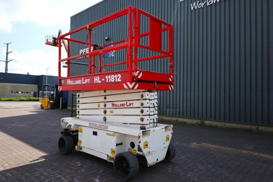 Holland Lift Ecostar HL-11812 Electric, 14m Working Height, 300 Holland lift Ecostar HL-11812 Electric, 14m Working Height...